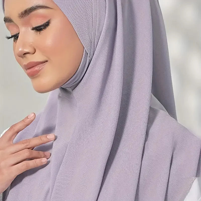 Muslim Islamic Jersey Modal Hijab Scarf Instant Hijabs Headscarfs For Women Long Scarves Head Wrap Shawl Bonnet Hijabe Femme
