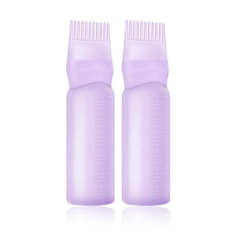 2/3pcs Hair Growth Essential Oil Applicator Bottle & 1ml Scalp Massage Comb Set - Anti-Loss, Scalp Care Tools for All Hair Types