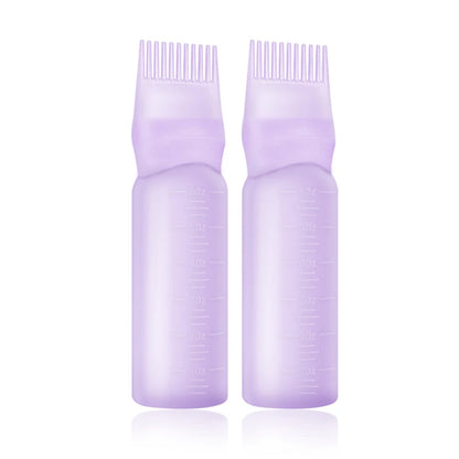 2/3pcs Hair Growth Essential Oil Applicator Bottle & 1ml Scalp Massage Comb Set - Anti-Loss, Scalp Care Tools for All Hair Types