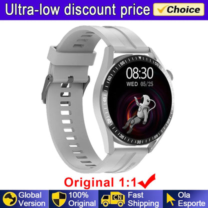 2025 New Smart Watch Men Women GPS 1.36'' AMOLED Touch Screen Smartwatch Heat Rate Monitor BT Call Sport Smart Watches Men Women
