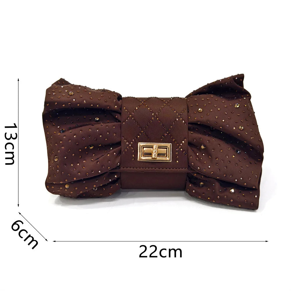 Nigerian Women Heel Party Ladies Italian Design Shoes And Bags Set Decorated with Rhinestone Handbag Wedding Party