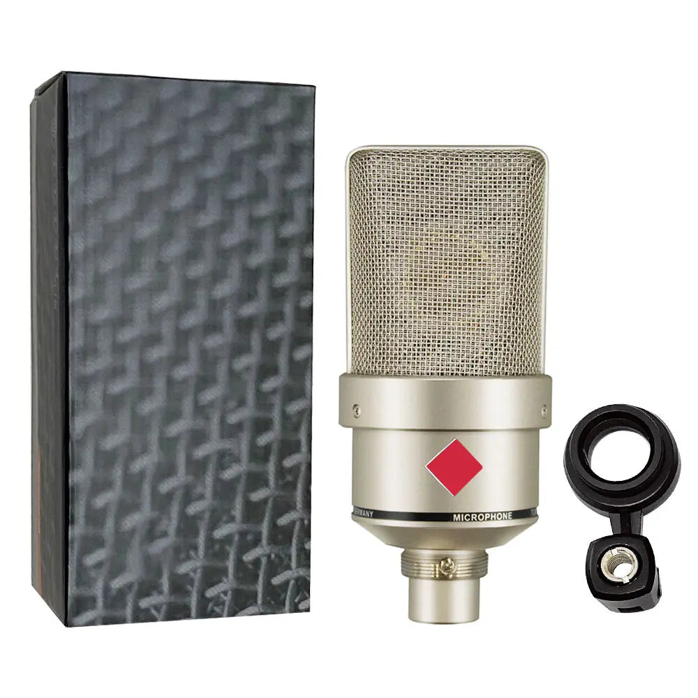 103 Professional Large Diaphragm Condenser Studio Microphone for Vocal Recording Podcast Broadcasting Live Streaming