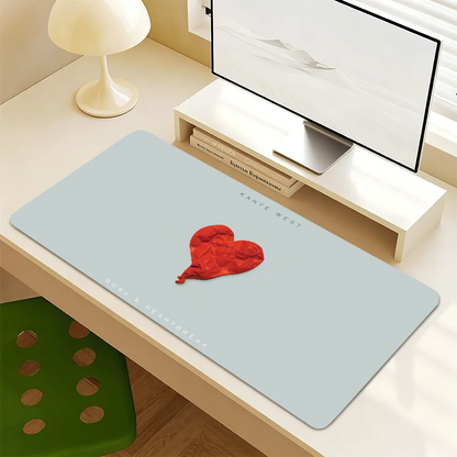 Singer K-Kanye W-West Graduation Mouse Pad Non-slip Thickened MousePad Student Gaming Cushion Large Writing Lockedge Office