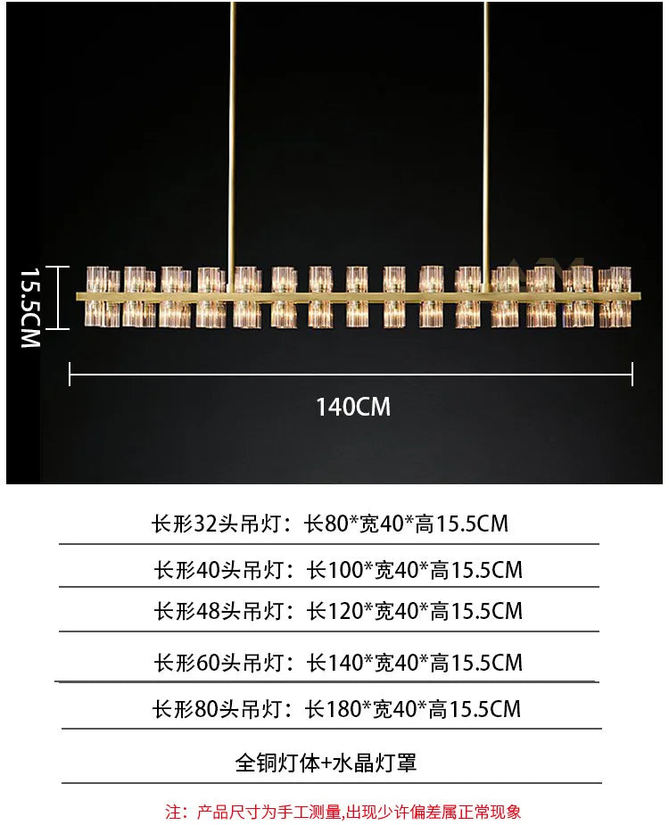 Villa Duplex Chandelier New Light Luxury Light Post Modern Crystal Chandelier Light Luxury For Living Room Lamp Home Decoration