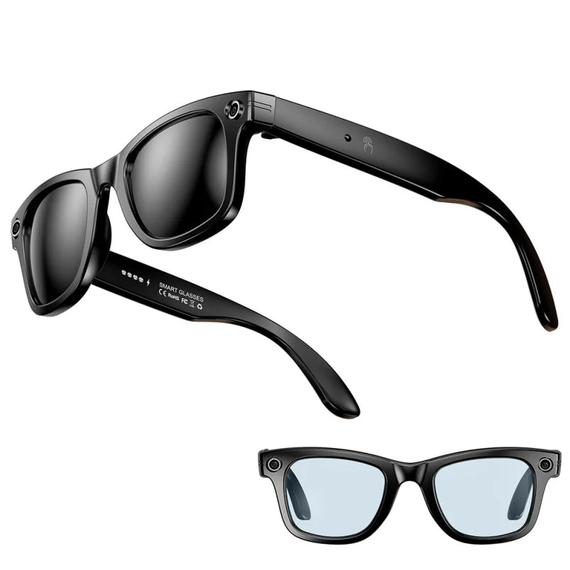 2025 W600 Smart Glasses with Photo Recognition  for Bluetooth for Music Call AI Q&A Smart Recording New Smart Wearable