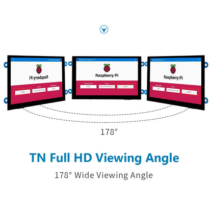 5 inch Display 800×480 monitor with Windows-support raspberry pi Portalil Monitor full hd Touch  IPS LCD  hdmi Compatible Screen