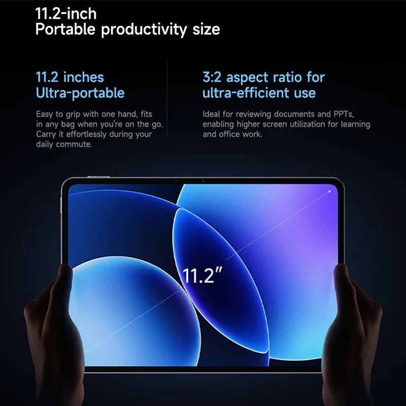 Xiaomi Pad 8 Pro 2025 11.2-inch 3.2K display Snapdragon 8 Ultra Edition  Xiaomi HyperOS 3 144Hz  9200mAh battery Tablet