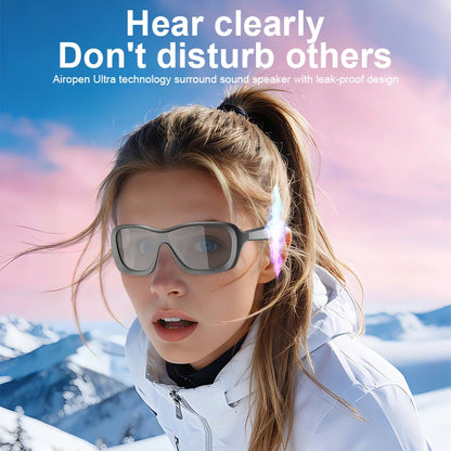 2026 Smart Glasses HD Photo Video AI Record Translation Touch Photochromic Lenses Bluetooth Call Music Multifunction Glasses