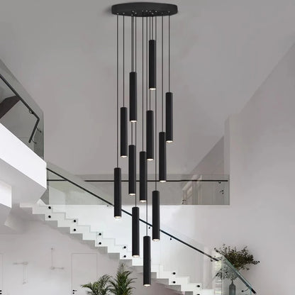 Modern home decor led lights pendant light lamps forstaircase Chandeliers for living room hanging light indoor lighting