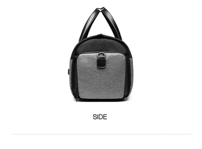 OZUKO Garment Bag Multifunction Men Suit Storage Large Capacity Luggage Handbag Male Waterproof Travel Duffel Bag Shoes Pocket