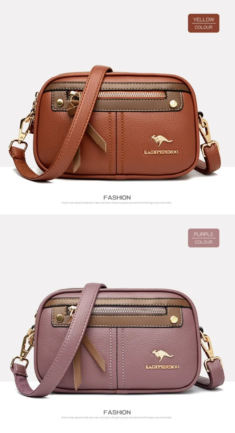 Genuine  3 Layers Luxury Designer Purses and Handbags Women Bag High Quality Leather Shoulder Sac  Bags for Women 2024Sac A Main