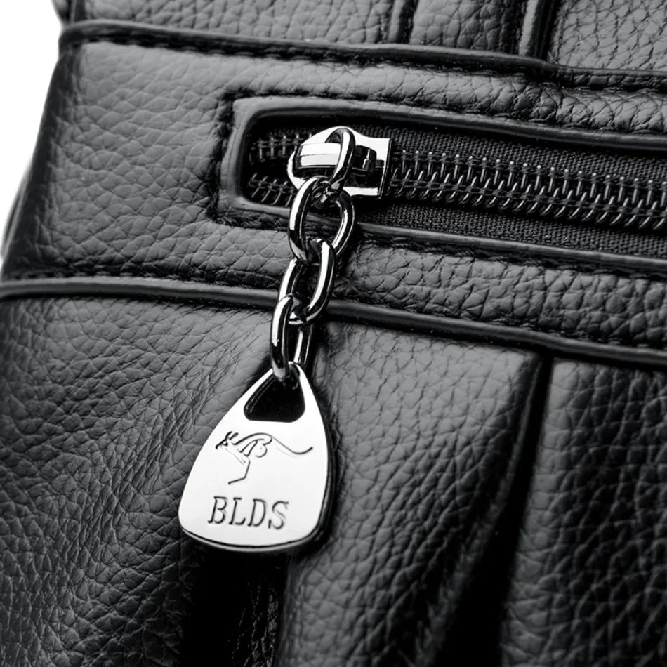 Three Layers Luxury Casual Tote Women Bag High Quality Leather Ladies Hand Bags for Women Big Shoulder Crossbody Bags Sac A Main