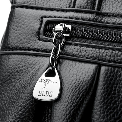 Three Layers Luxury Casual Tote Women Bag High Quality Leather Ladies Hand Bags for Women Big Shoulder Crossbody Bags Sac A Main