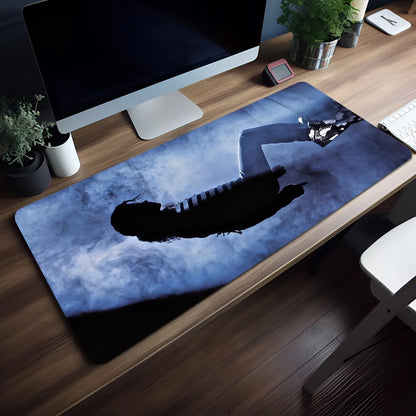 Singer Pop Mouse M-Michael Pad Non-slip Lockedge Jackson Office King Student Gaming of Thickened Large Writing Cushion MousePad