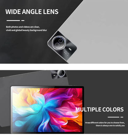 2026 High Defined Android 15 Tablet 14 inch Tablet PC 20GB 512GB 12900mAh Phone Call BT5.0 5G WiFi GPS Google Play Laptop Pads