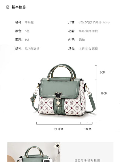 Women's bag  New Female Shoulder bag Handbag for 2026 Fashion shoulder bags crossbody luxury designer handbag bags for women