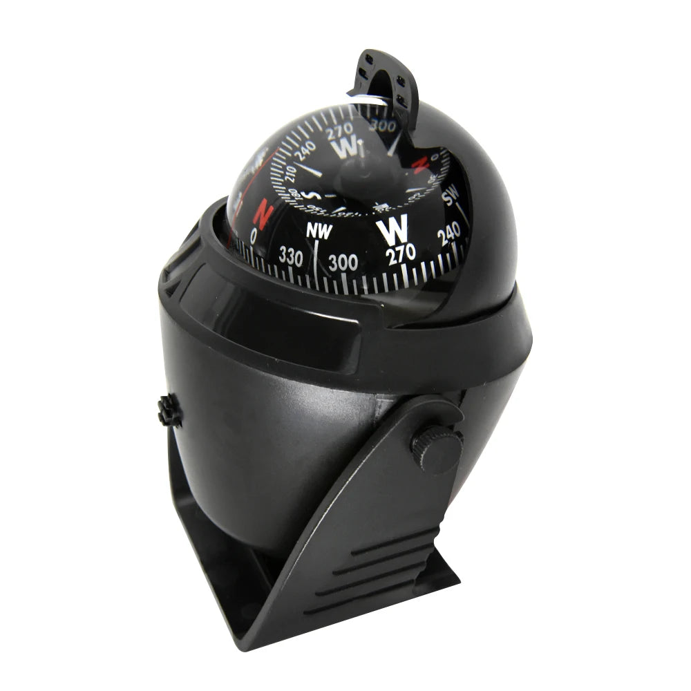 Waterproof Nautical Compass Sea Pivoting Marine Boat Compass With Electronic LED Night Light For Marine Navigation Positioning