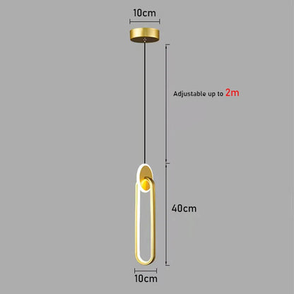 Room Decor Ring  Lustres Lamparas Colgantes Para Techo Chandeliers Luminaria Suspension Pendant Lights Lamps Luminaire Suspendu