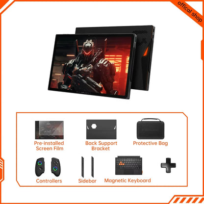 OneXPlayer X1 Pro 3In1 Handheld Console Mini Laptop Tablet A1470-32+2TB LPDDR5 2TB 10.95'120Hz Touch Win11 AI Camera HDMI Output