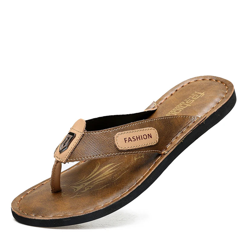 Hot-selling Summer Slippers for Men Soft Sole Slides New Arrival Male Flip Flops Leisure Walk Men's Casual Sandals New Half Drag
