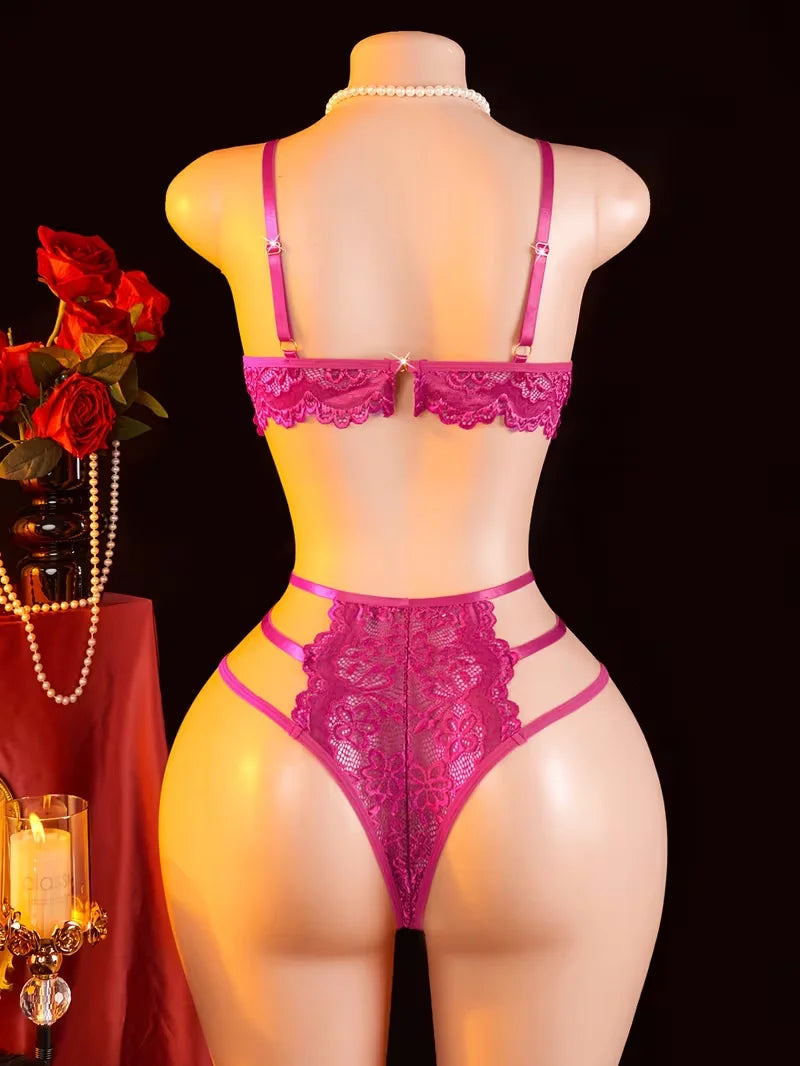 Sexy Lingerie Bodysuit Summer New Style Womens Underwear Sheer Temptation Lace Pure Desire Romantic Exclusively For Date Nights