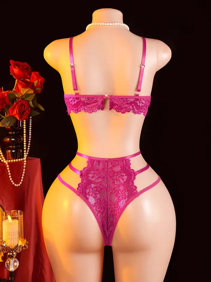 Sexy Lingerie Bodysuit Summer New Style Womens Underwear Sheer Temptation Lace Pure Desire Romantic Exclusively For Date Nights
