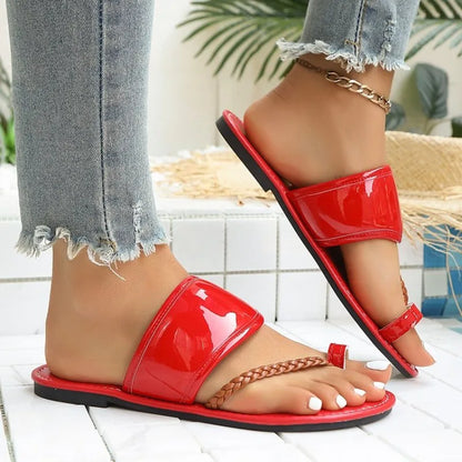 Women Slippers Walking Home Slippers Slides Women Outside Casual Beach Women Shoes Flat Slip on Flip Flop Trend Fashion Sandals