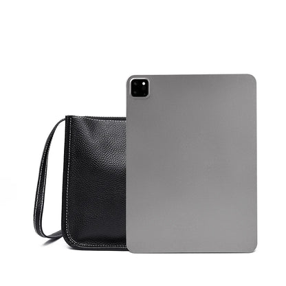 High Quality Genuine Leather Crossbody Bag for Women Vintage Cowhide Leather Shoulder Bag Small Luxury Designer Satchel Handbags