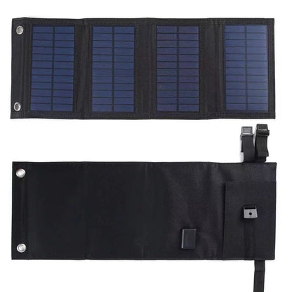 Foldable Solar Panel 20W 50W 60W Portable Solar Panels Charger USB 5V DC Full Time Power Solar Panel Mobile Power Supply