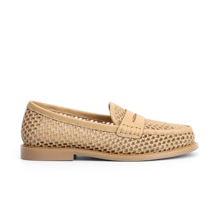 Not Logo Woman's Shoes: Mules with None Fabric, Sticking Design, Adult Round Toe Flats, Tabis Shoes - Discount