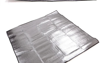 Camping Mat Foam Foil Blanket  Aluminum Insulation Foam Foil Mat Sleeping Pad Thermal Outdoor Tent Footprint Reflecting Heat