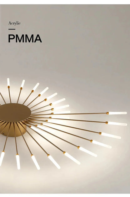 Modern Firework s Led Ceiling Lamp Creativity Living Dining Room Ceiling Chandelier Home Lighting Bedroom Light Luster Luminaire