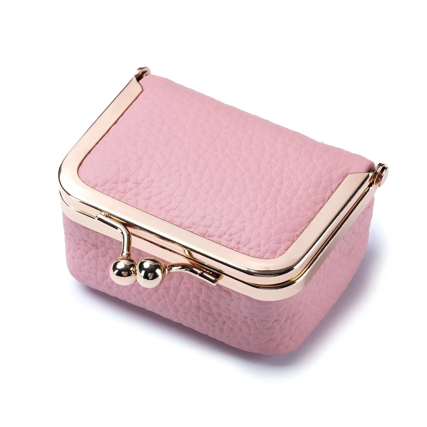 Women Wallets Small Genuine Leather Jewelry Bag Mini Headphone Bag Ring Necklace Earring Accessory Box Storage Bag Coin Purse