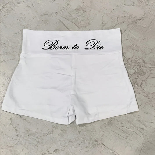 Y2K Summer New Women's Slim Fit Sexy Shorts Simple Daily Versatile Simple Daily Versatile Fashion