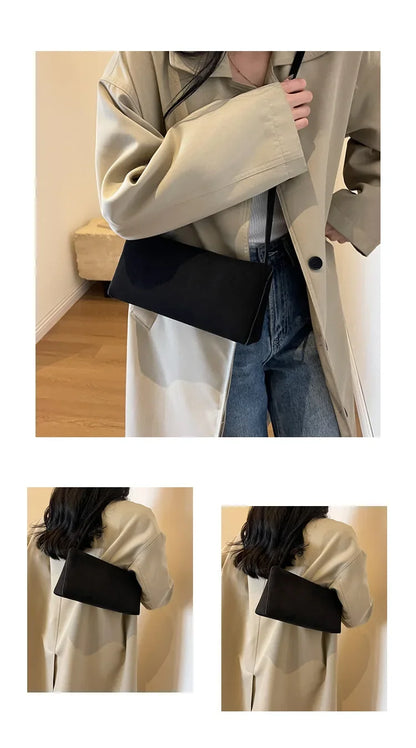 Fashion French Handhel Bag 2026 New Elegant Underarm Handbags for Women's Elegnt Crossbody Bags Armpit Handbag Designer Bags