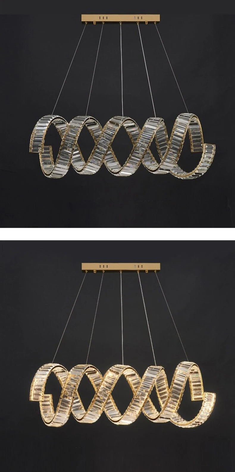 Nordic Minimalist Home Decor Lighting Fixtures, Living Room Bedroom Dining Room Indoor Chandelier Pendant Lights