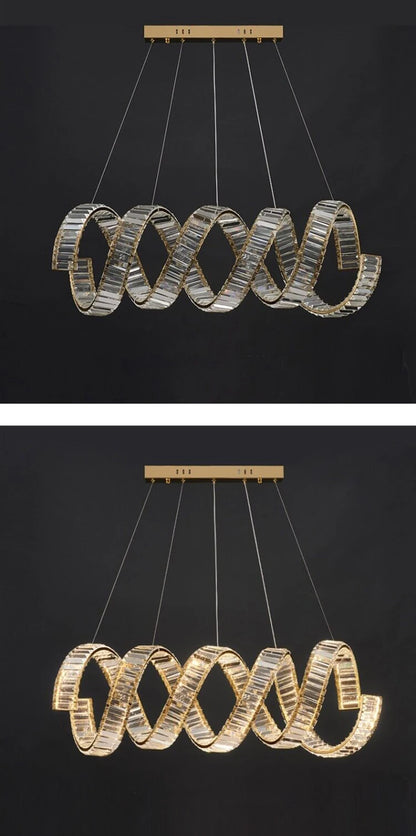 Nordic Minimalist Home Decor Lighting Fixtures, Living Room Bedroom Dining Room Indoor Chandelier Pendant Lights