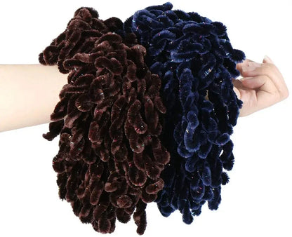 2024 New Scrunchie Volumising Hijab Plain Big Hair Ring Tie Bun Clip Hijab Scarf Volumizer Scarf Muslim Headwear For Women