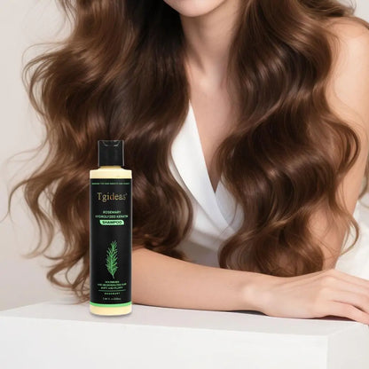 Rosemary Hair Growth Shampoo Organic Rosemary Oil Deeply Nourish Hair Follicles Promote Scalp Blood Circulation Reduce Hair Loss