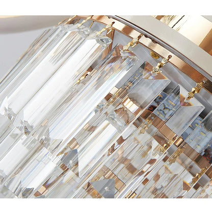 European Luxury Crystal Chandeliers LED Lights For Hotel Villa Lobby Living Dining Room French Romantic Home Decor Hanging Lamps
