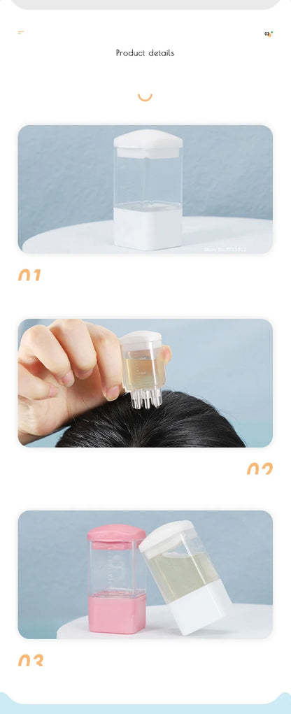 Scalp Applicator Liquid Comb Hair Roots Massage Comb For Hair Growth Serum Oil Nourish Liquid Guiding Anti Hair Loss Scalp Care