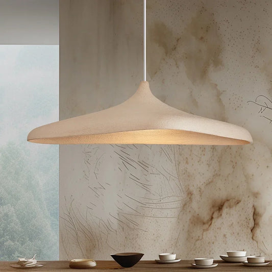 Japanese Wabi Sabi Style Led Pendant Lights Living Dining Room E27 Ceiling Chandelier Home Decor Bedroom Hanging Lamp Luminarias