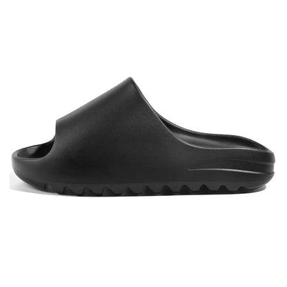 Litfun New Summer Slippers Men Soft Bottom Indoor Home Platform Sandals Fashion Beach Shoes Couple Non-Slip Bathroom Slides