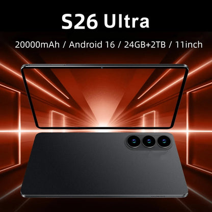 2026 5G Tablet Android 15 Brand New 11 inch 24GB RAM 2TB ROM Tablet Android 15 20000mAh 10Core WIFI Bluetooth Network Tablet
