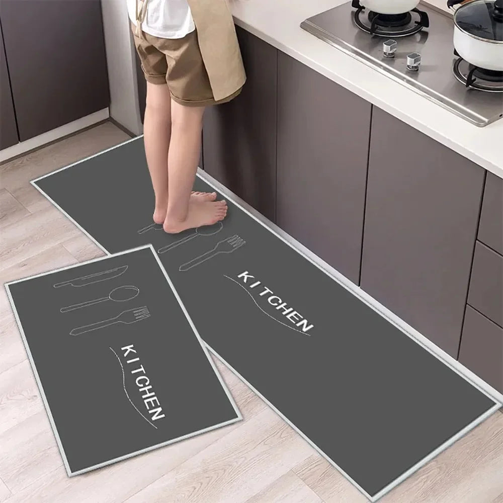 Non-slip Kitchen Carpets for Living Room Long Area Rug Kitchen Floor Mat Carpets Entrance Door Mat Hom