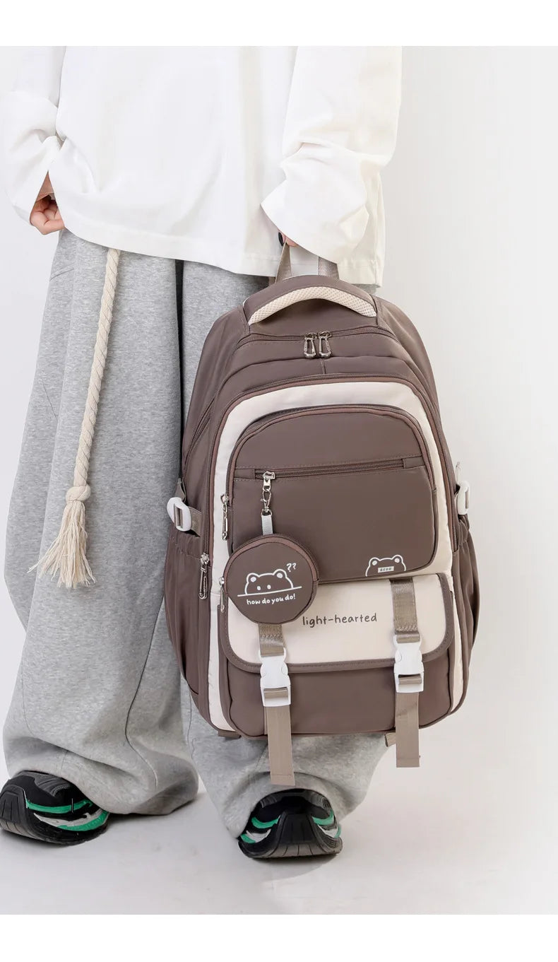 Waterproof light Weight Girls Backpacks School Bags for women Fashion travel bag printing child School Backpack mochila infantil