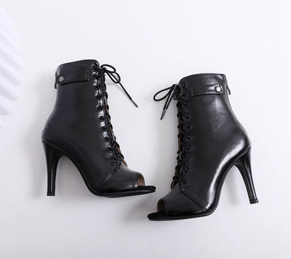 Women's 2020 Brand Party Boots Women's Sexy Stilettos High Heels Footwear Women Latin Dance Heels Shoes Latin 2020 For Ballroom