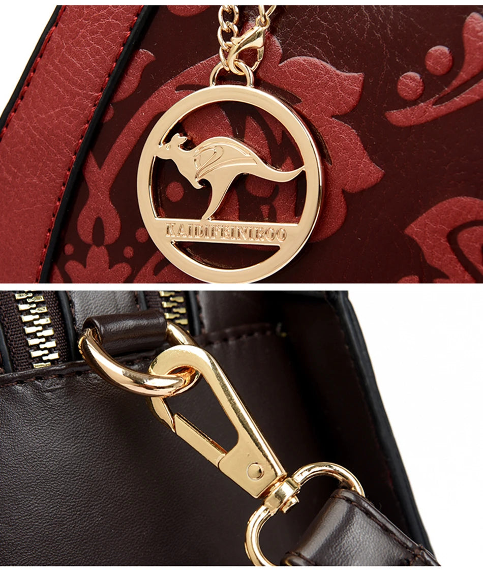New Women Bag Luxury Designer Cowhide Handbags for Women Famous Brands Crossbody bag for Women Leather Shoulder Bags Sac a main