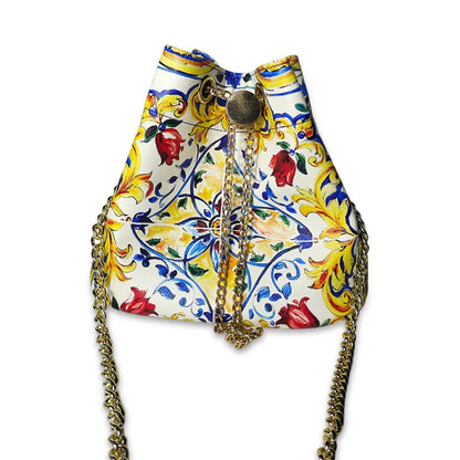 Bucket bag 2024 new casual large-capacity crossbody bag luxury chain shoulder bag women's bag