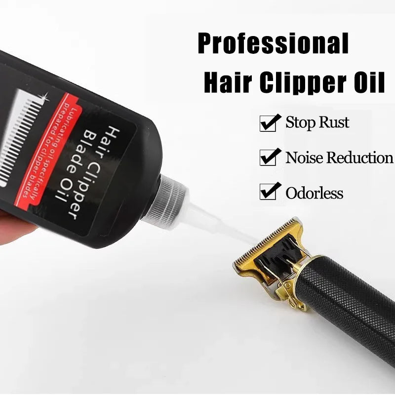 2026 120ml Professional Hair Clipper Oil, Trimmer Lubricant, Reduces Friction, Prevents Rust, Universal for All Clippers